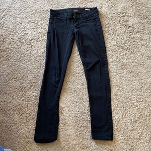 Black super skinny jeans